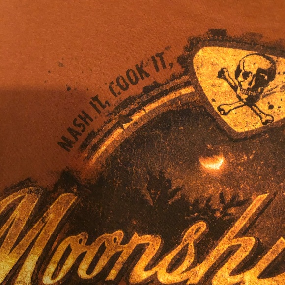 Alstyle Mooshiners  T Shirt Size  Men’s 2 XL - Picture 4 of 7